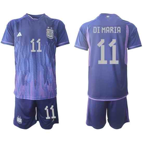 Men FIFA 2022 Argentina Soccer Jersey 012